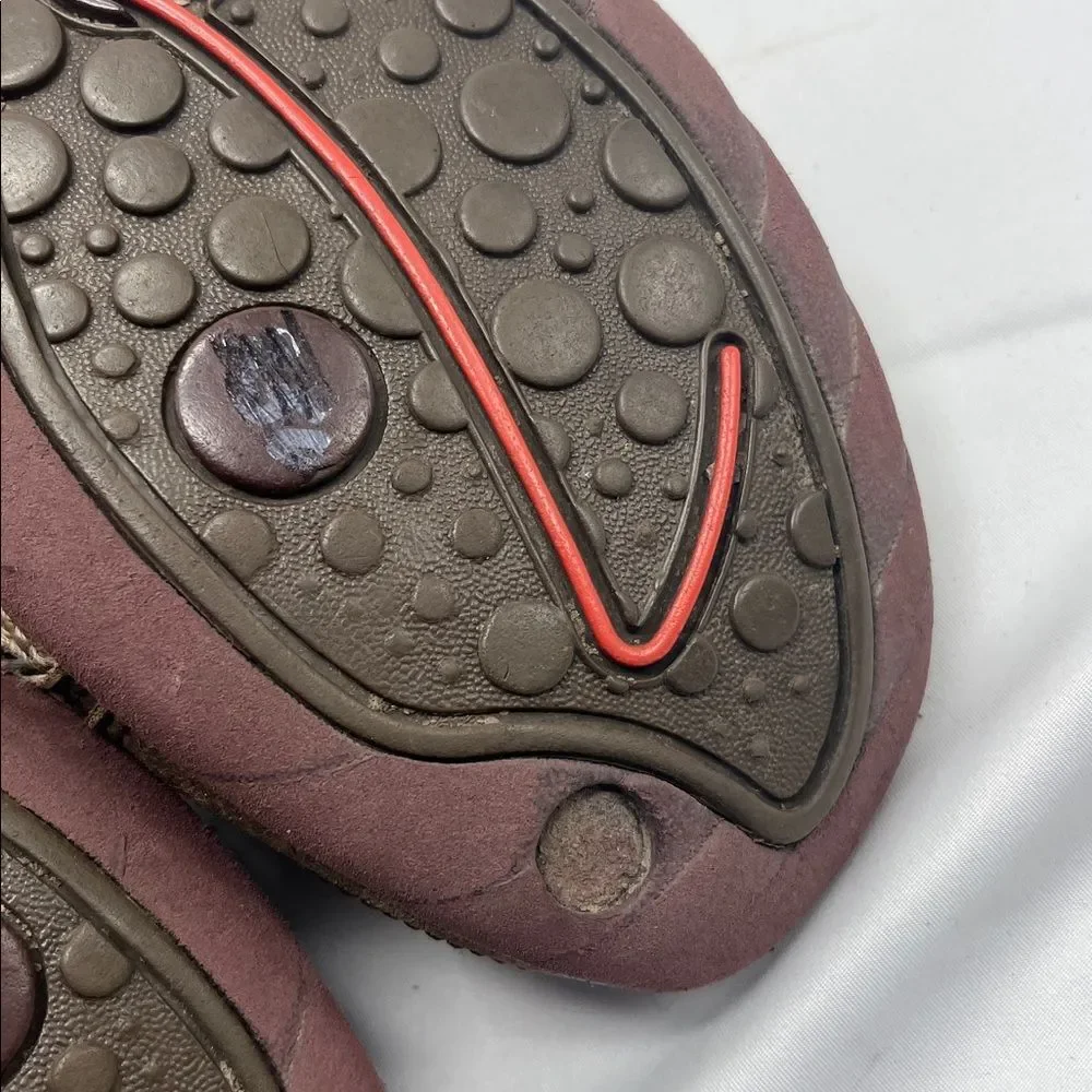 Merrell Aria Moss Brown Leather Performance Shoe